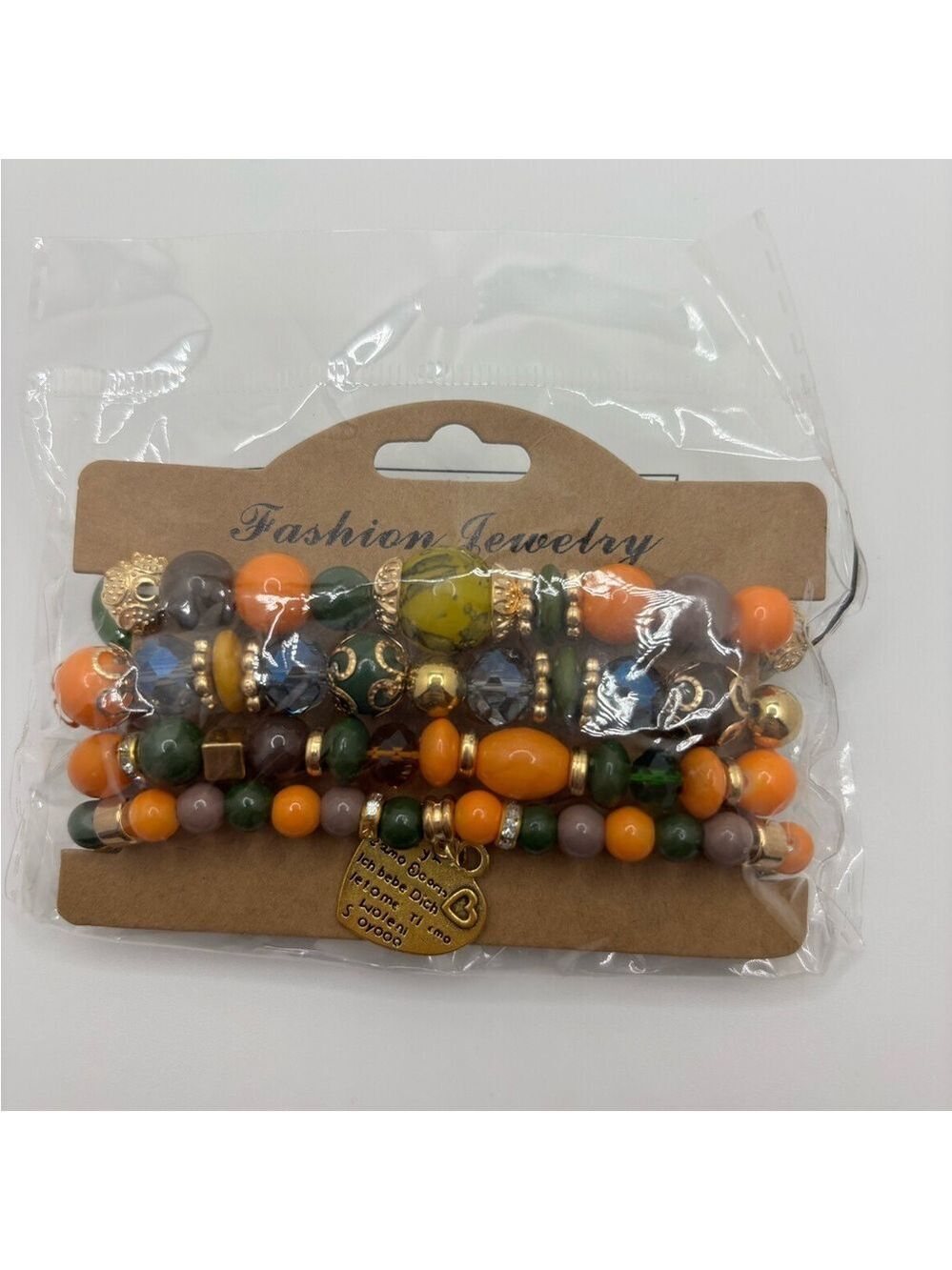Fashion Jewelry Multicolor Beaded Bracelet Set